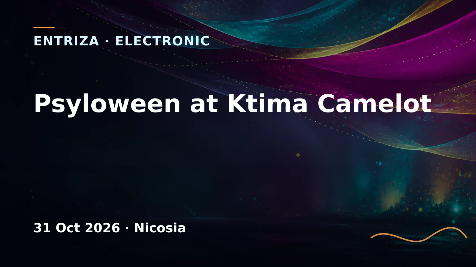 Psyloween at Ktima Camelot, Cyprus Underground, Nicosia
