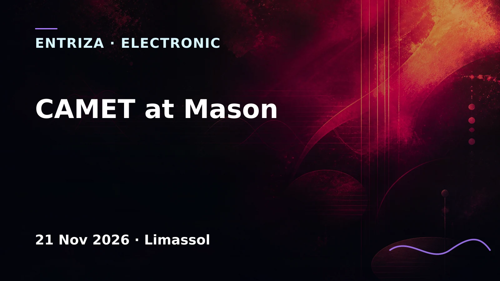 CAMET at Mason, Cyprus Underground, Limassol