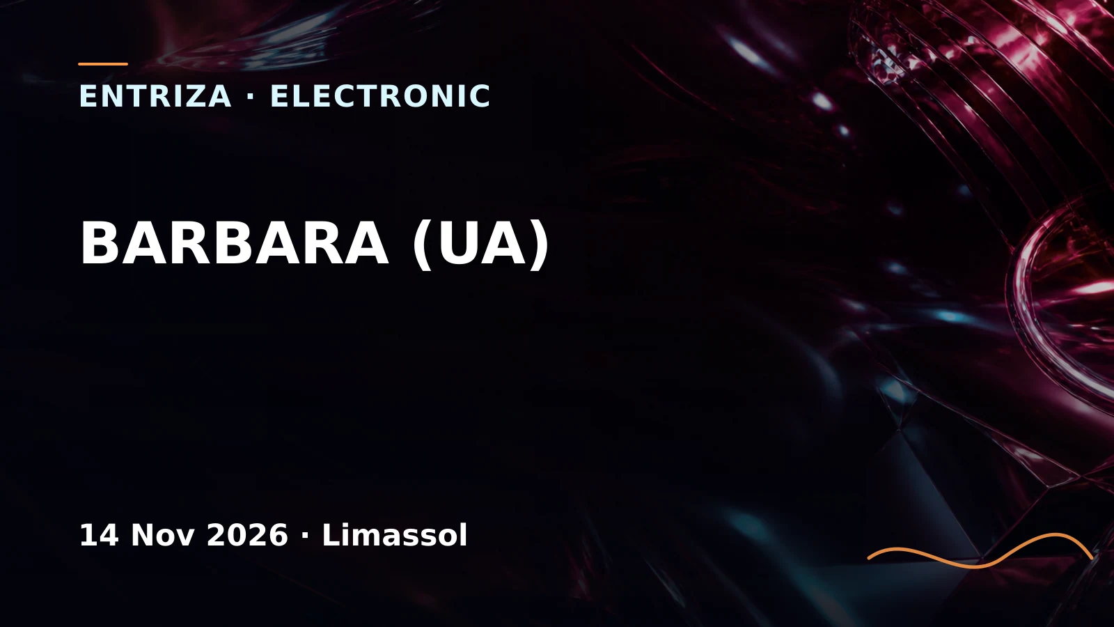 Entriza editorial artwork for BARBARA (UA) in Limassol